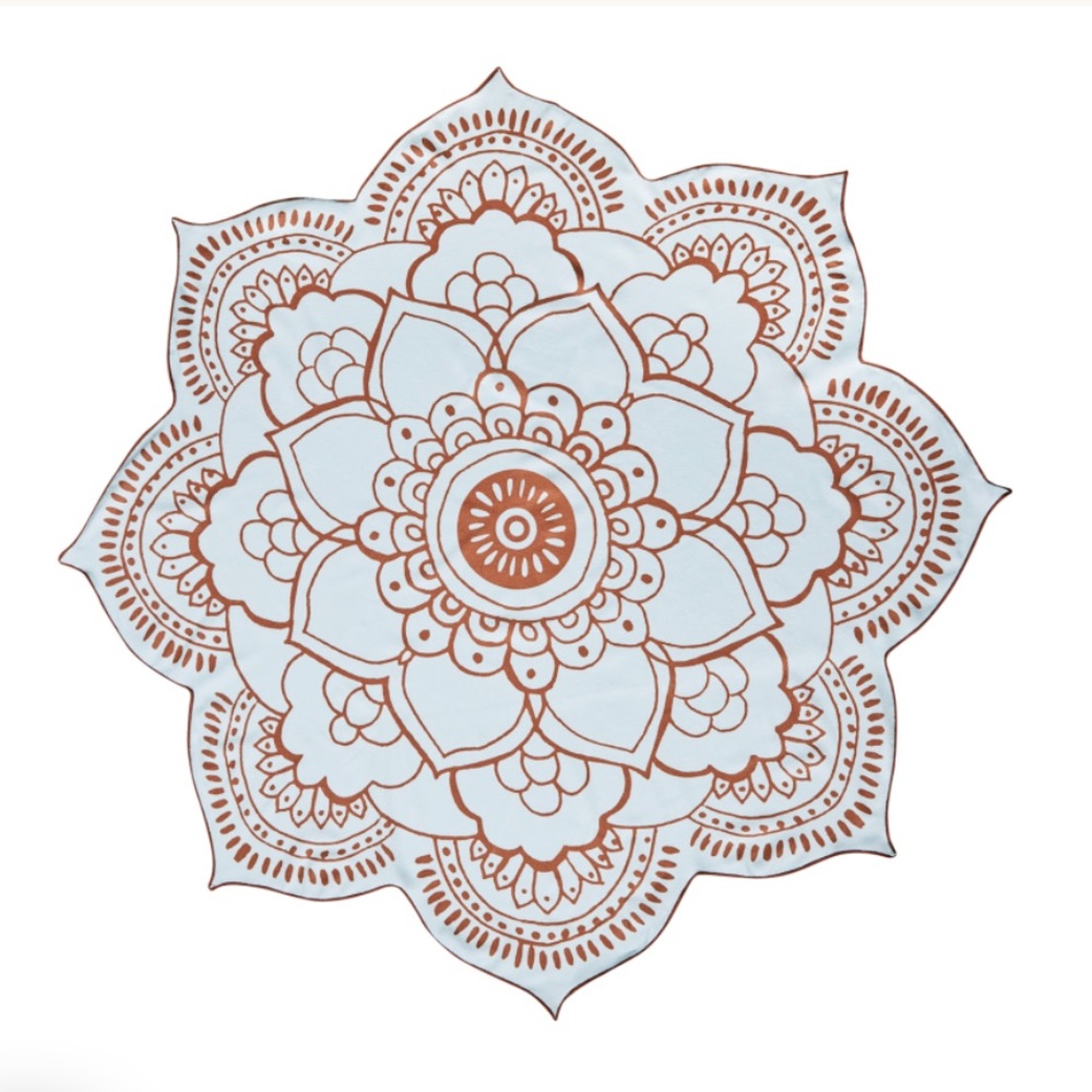 VIX BLUE LOTUS SHAPED TOWEL